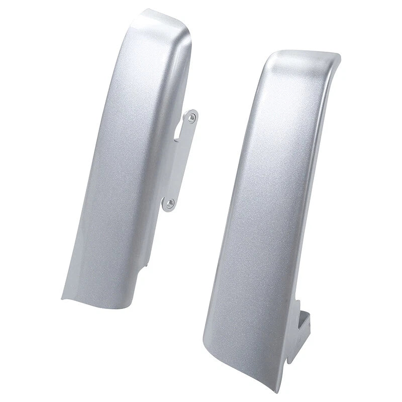 Saddlebag Strips for Harley Street Glide (2014–Present) Silver Black Honeycomb