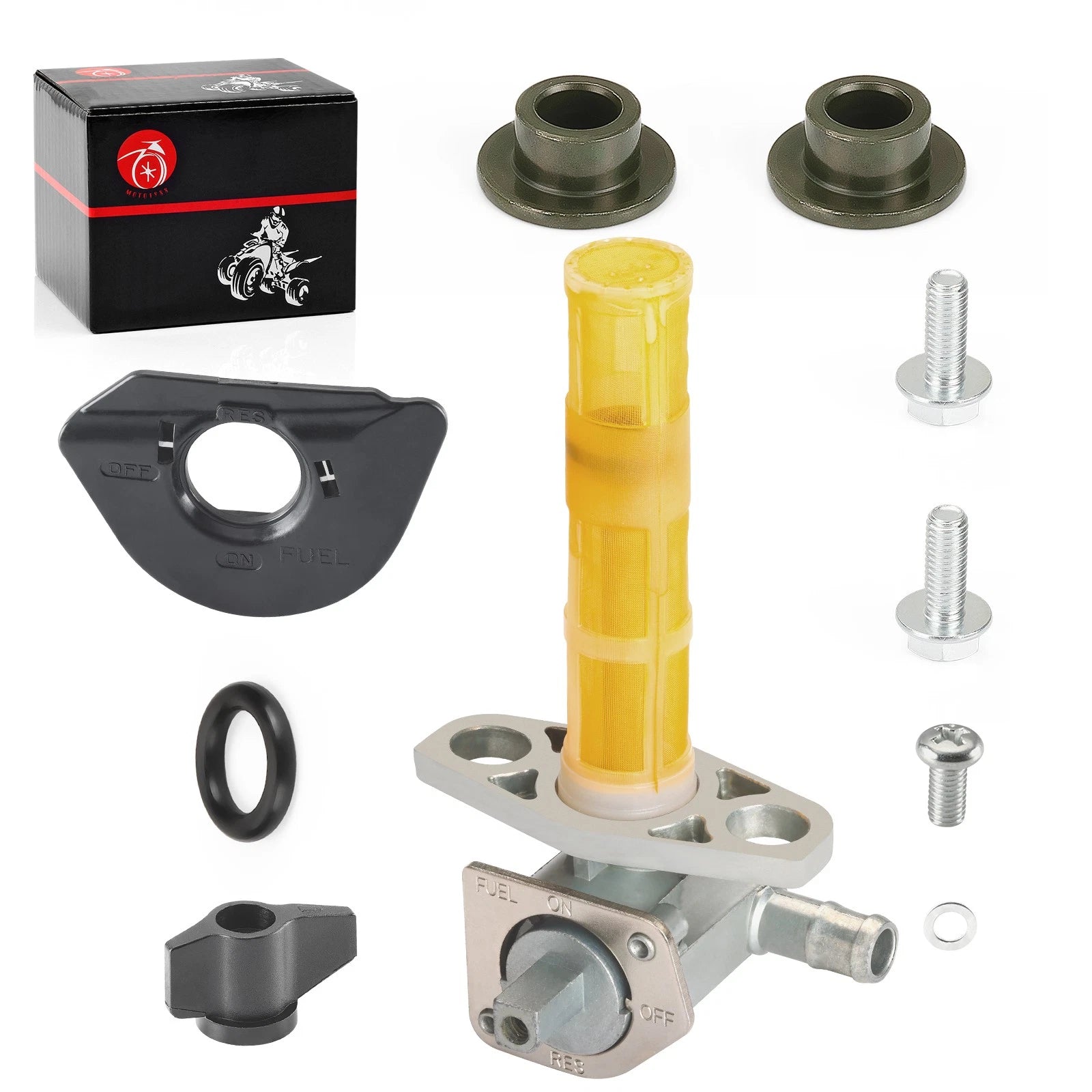 Fuel Valve Petcock Set for Honda TRX 450R 450ER (2008–2014)