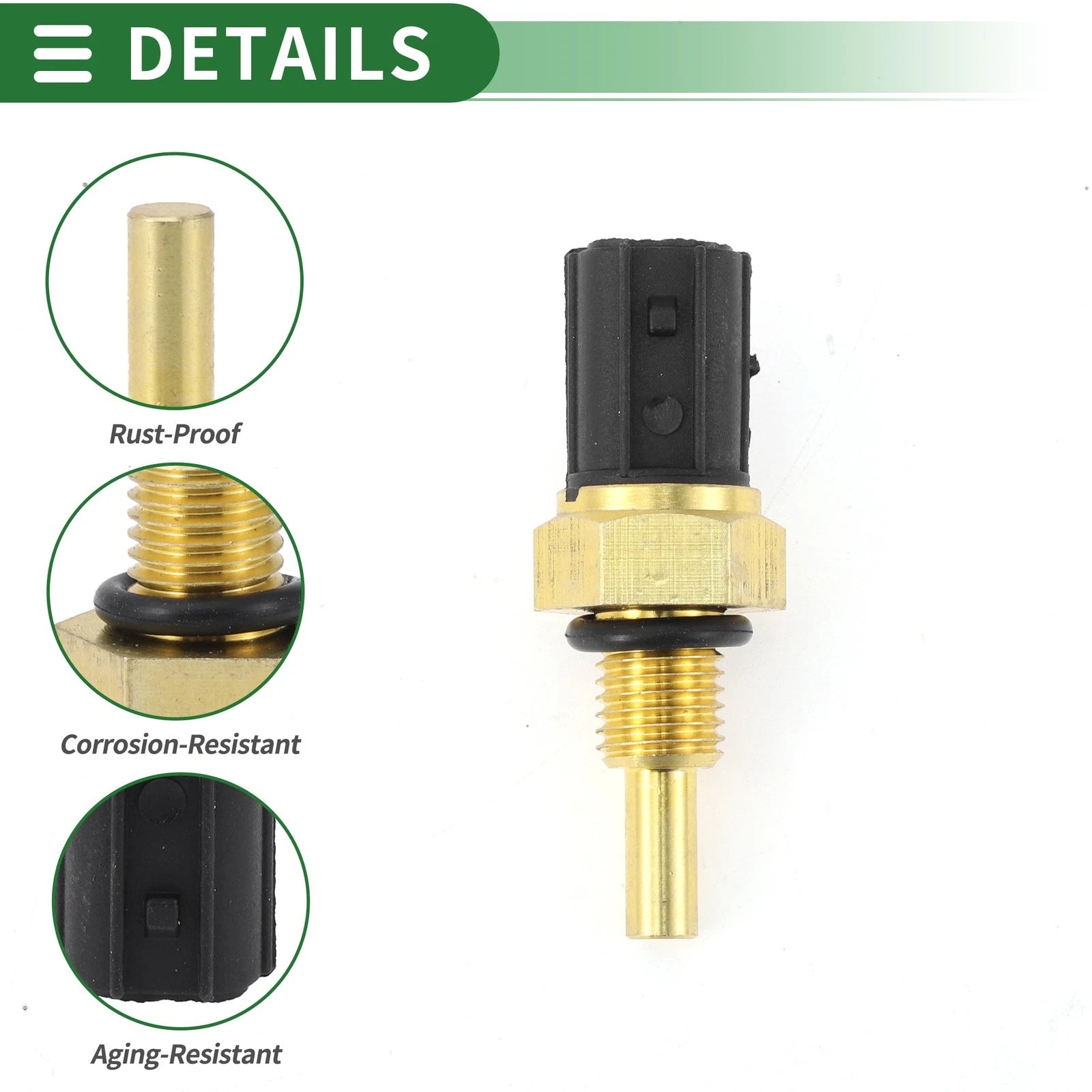 Engine Coolant Temperature Sensor OEM Replacement for Honda Civic (2011–2011)