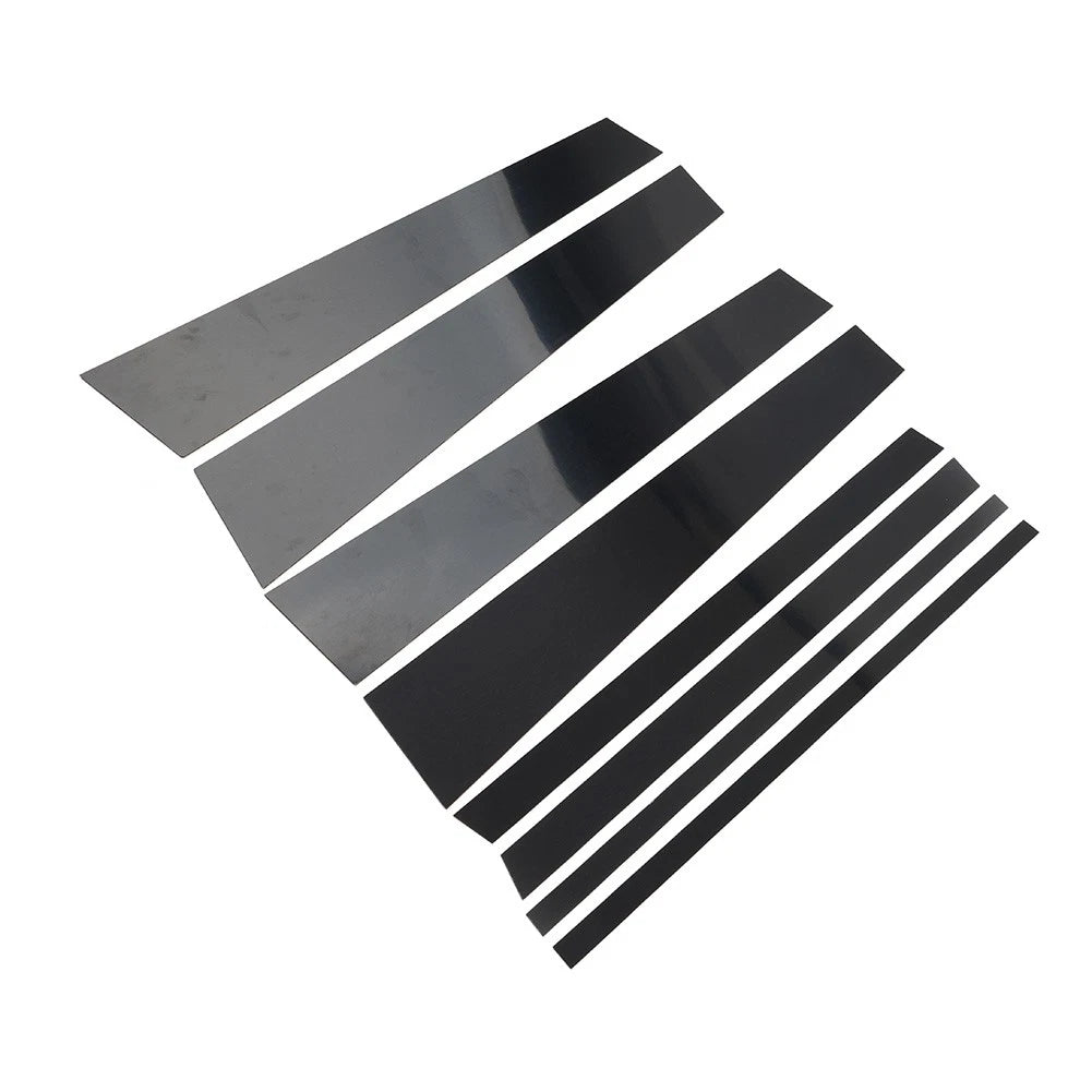 Pillar Post Door Window Cover Set for Honda Pilot Ridgeline (2016–2022)