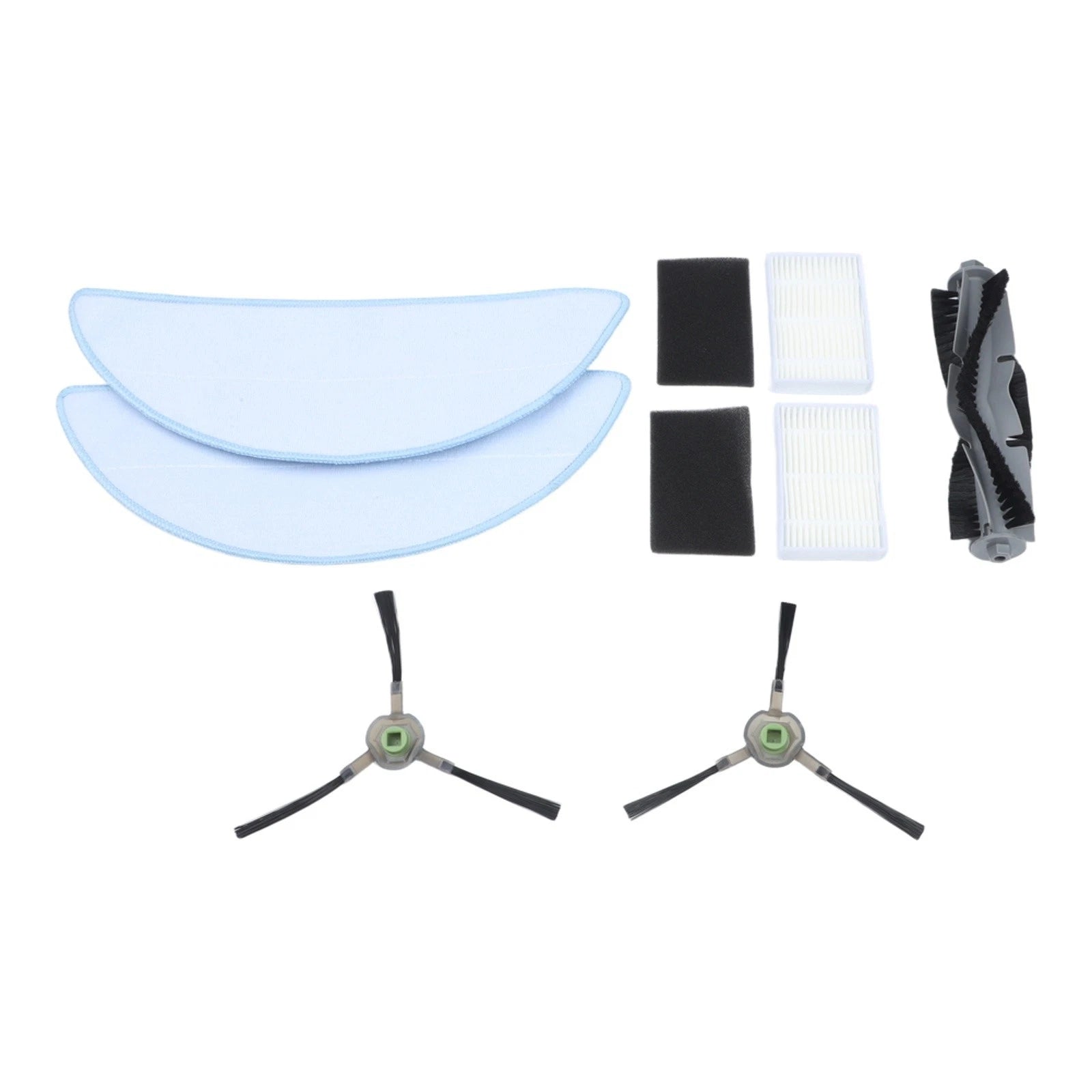 Accessory Kit for Robot Vacuum (Main Brush, Side Brush, Mop Cloth)