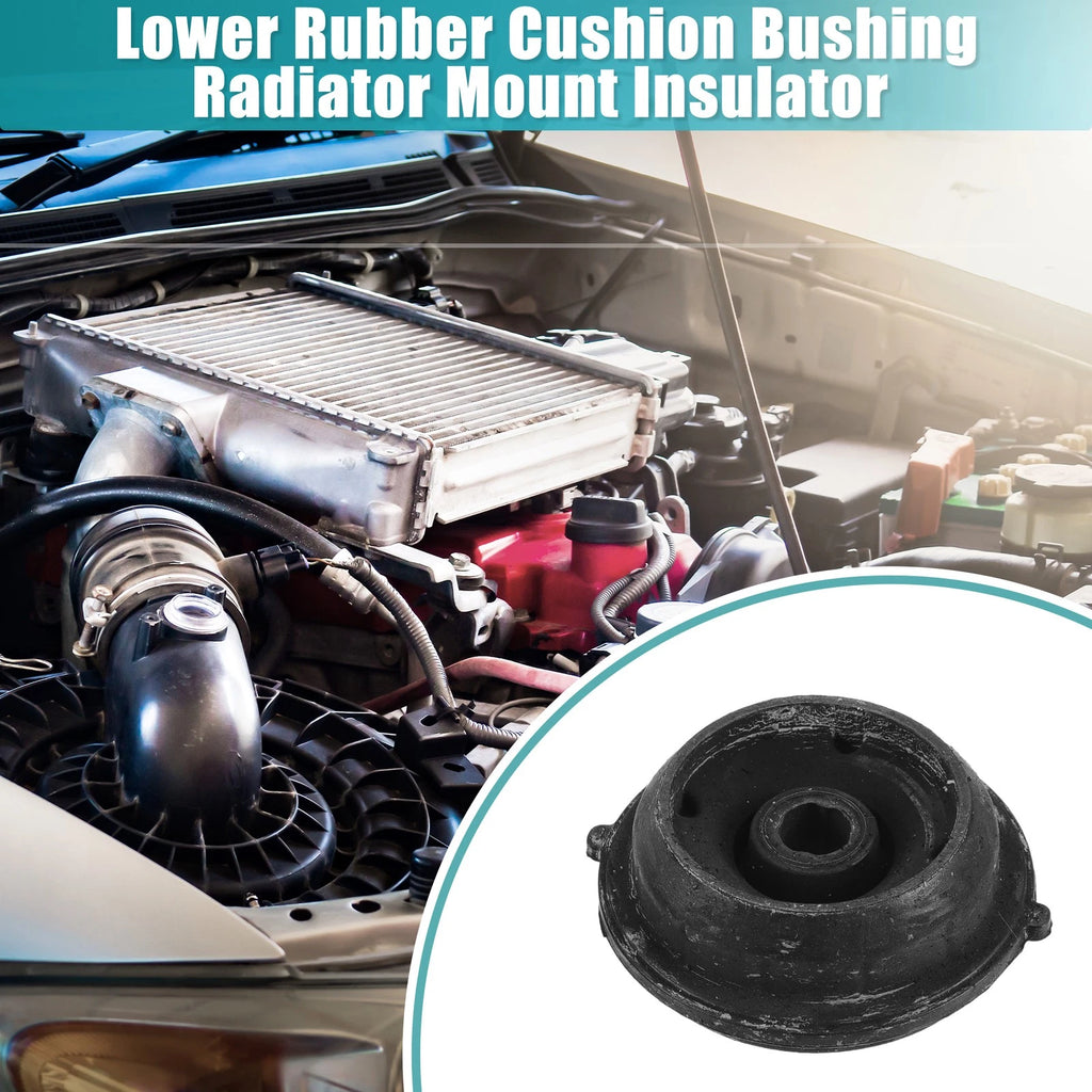 2PCS Rubber Lower Radiator Mount Insulator for Hyundai Santa Fe (2021–2023)