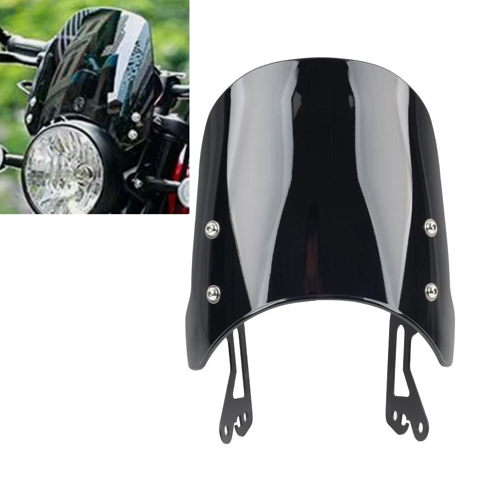Windshield Wind Screen for Hunter 350 (2022–2024) Black