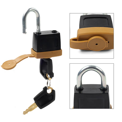 Set of 2 CAT Padlocks & 1 Fuel Cap for Caterpillar 2462641 (5P8500, 7X7700)