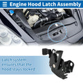 Hood Latch Assembly Replacement for Honda Fit 2003-2006