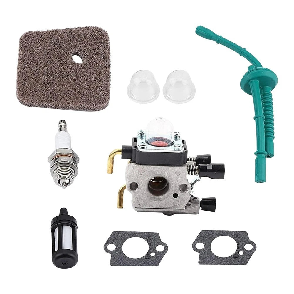 Carburetor Assembly with Manual Fuel Pump for FS38 FS45 FS55 FS85