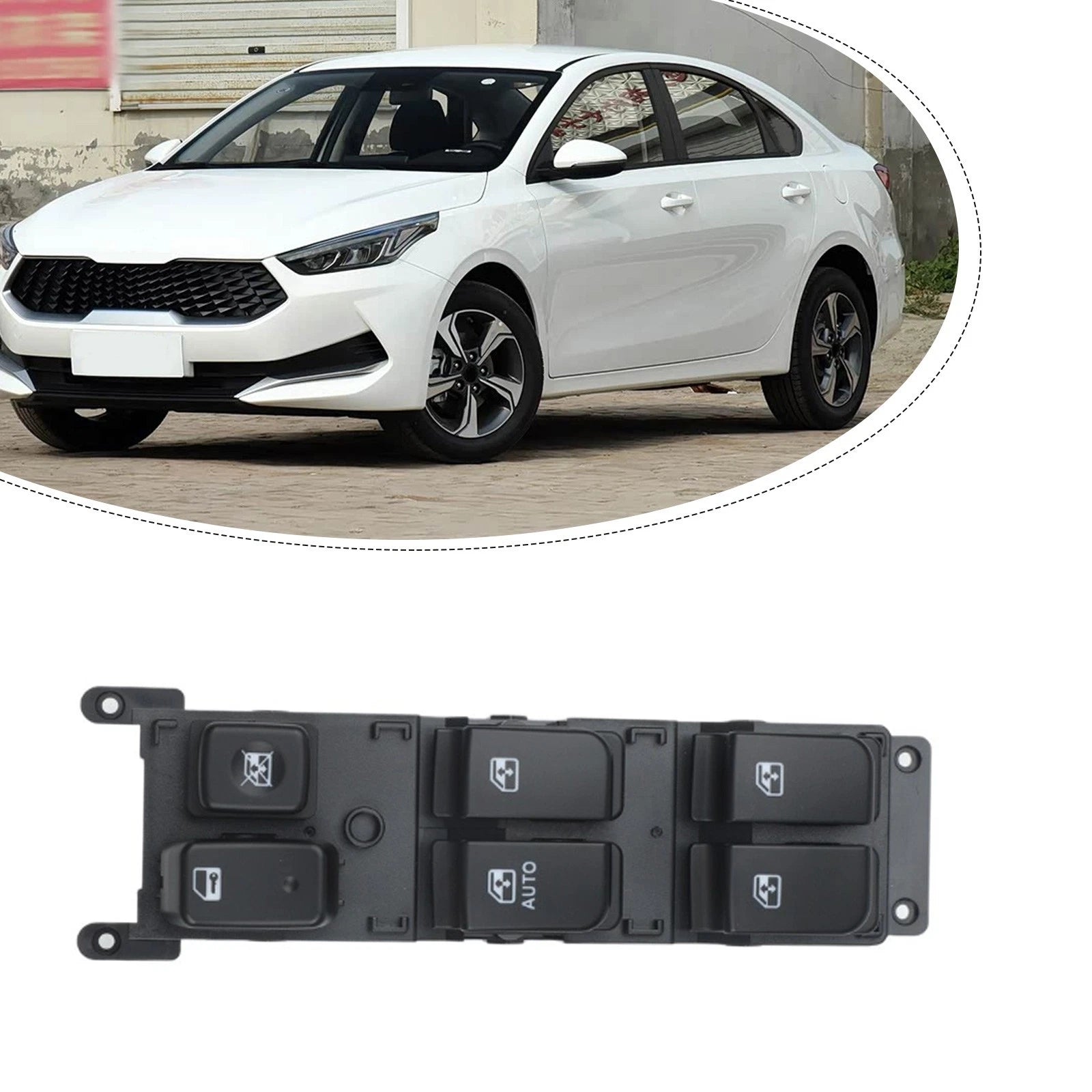 Master Window Switch Power Window Switch Front Left Position Easy Installation