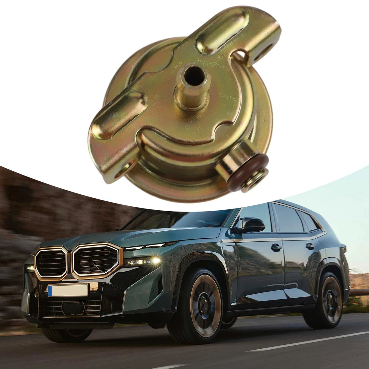 Fuel Pressure Regulator for BMW, Volvo, Hyundai (Replacement)