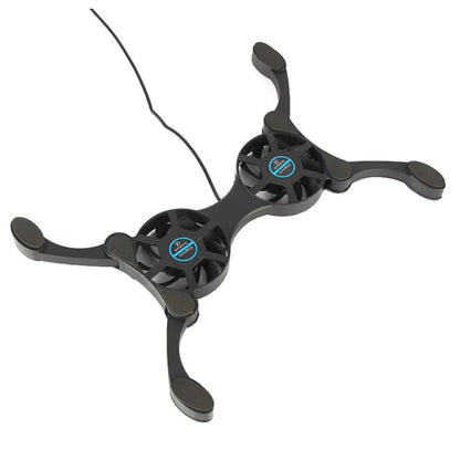 USB Laptop Cooler Pad with 2 Fans for Notebooks
