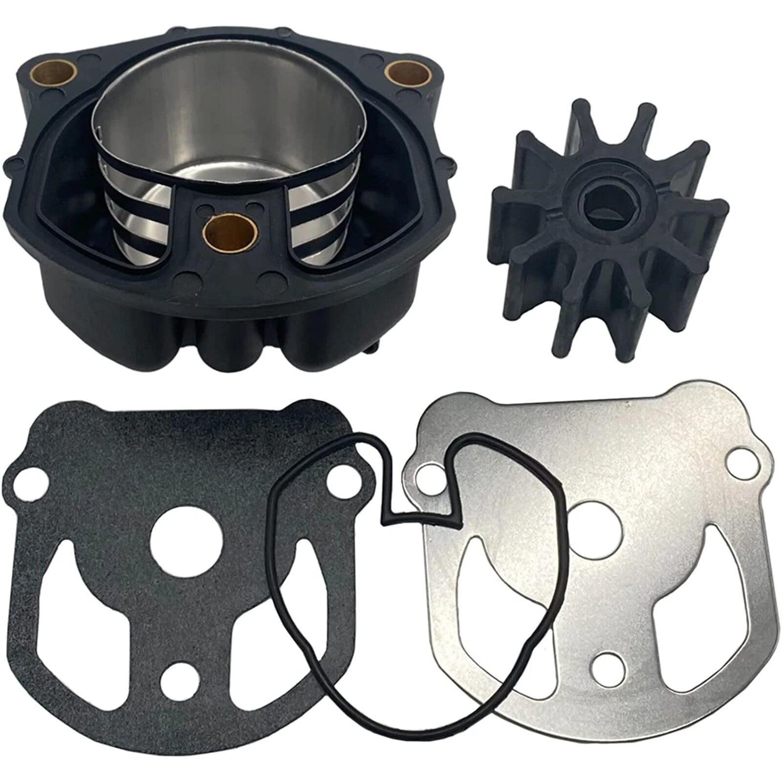 Water Pump Impeller Kit with Housing for OMC Cobra (Rpls 984461 984744)