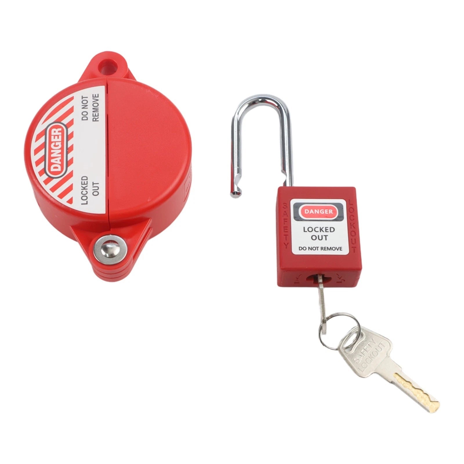 Faucet Lock Set for Air Water Valves with 2 Keys