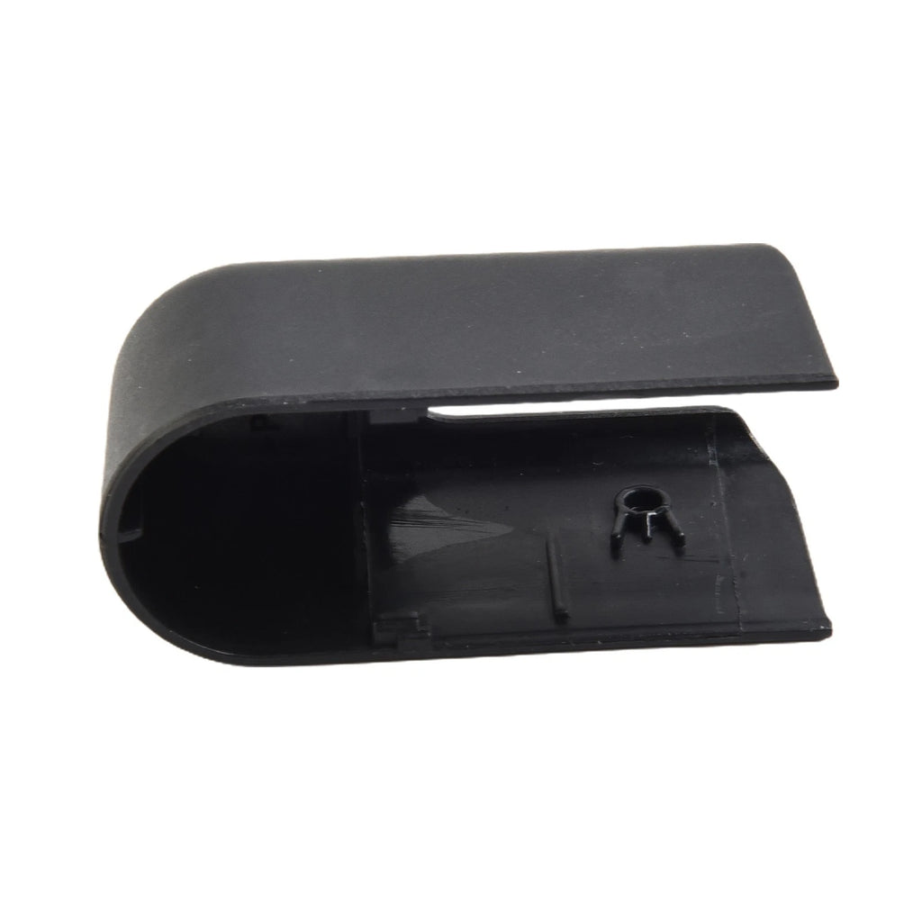 Wiper Arm Nut Cover for Vehicle Windshield (ABS, Black)