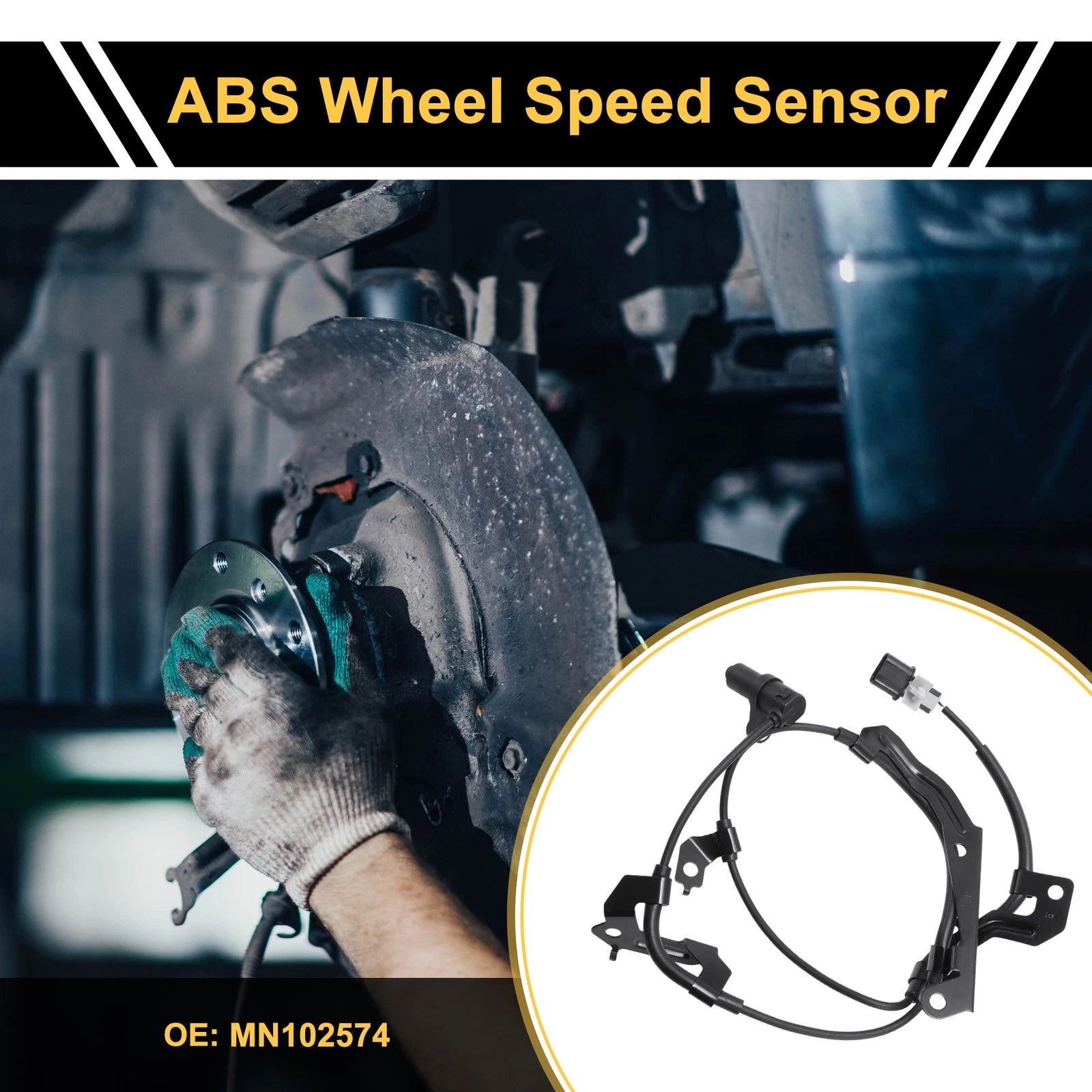 ABS Wheel Speed Sensor Replacement Front Right for Mitsubishi L200 (2012–2015)
