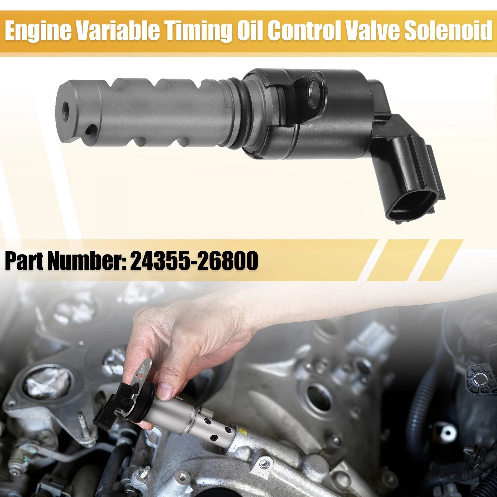 VVT Oil Control Valve Replacement for Hyundai Camshaft Engine (2006–2011)