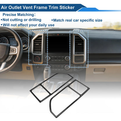 Air Condition Outlet Vent Trim Cover Frame for Ford F150 (2015–2023) 1 Pair