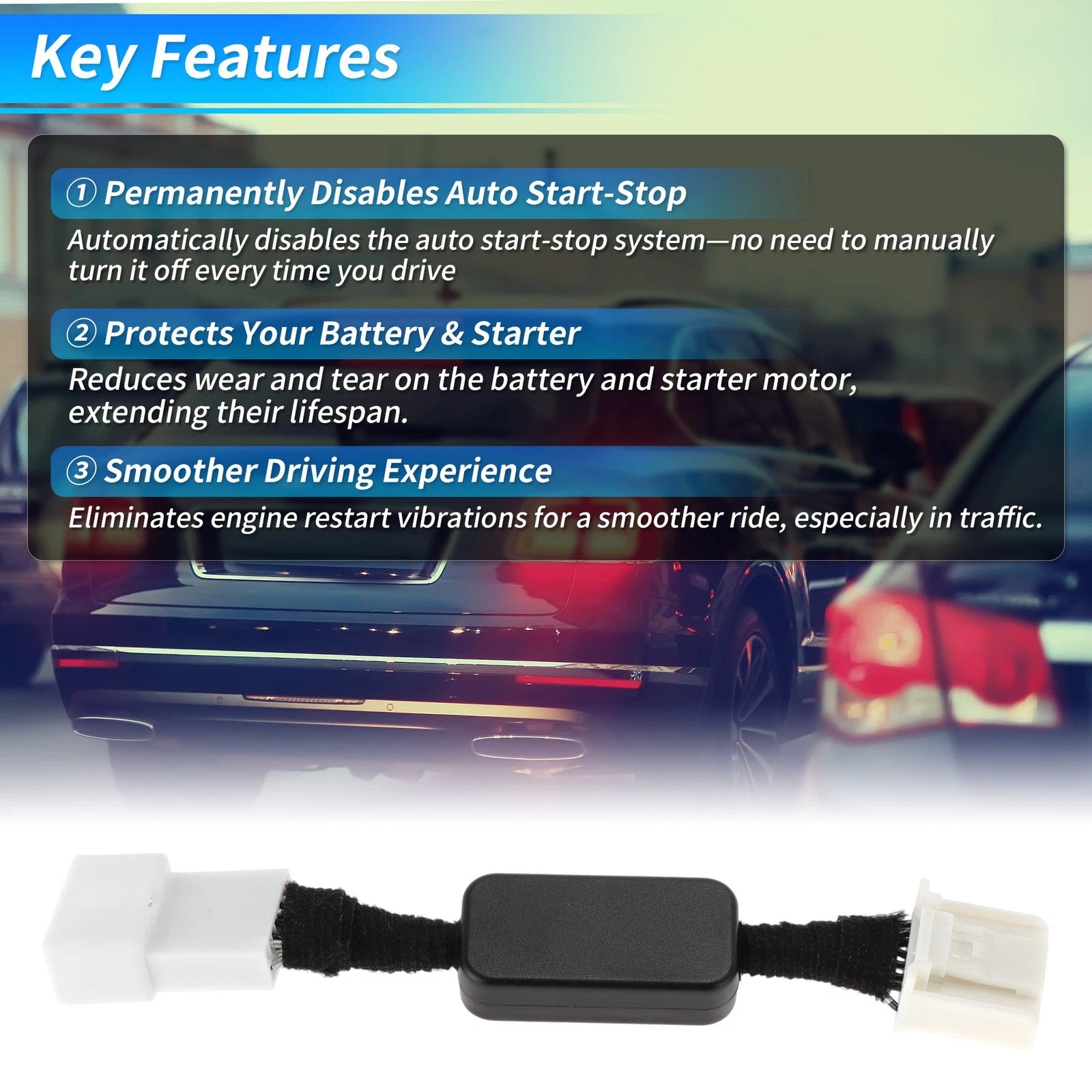 Auto Start Stop Eliminator for Hyundai Elantra (2021–2022) Auto Start Stop Disable