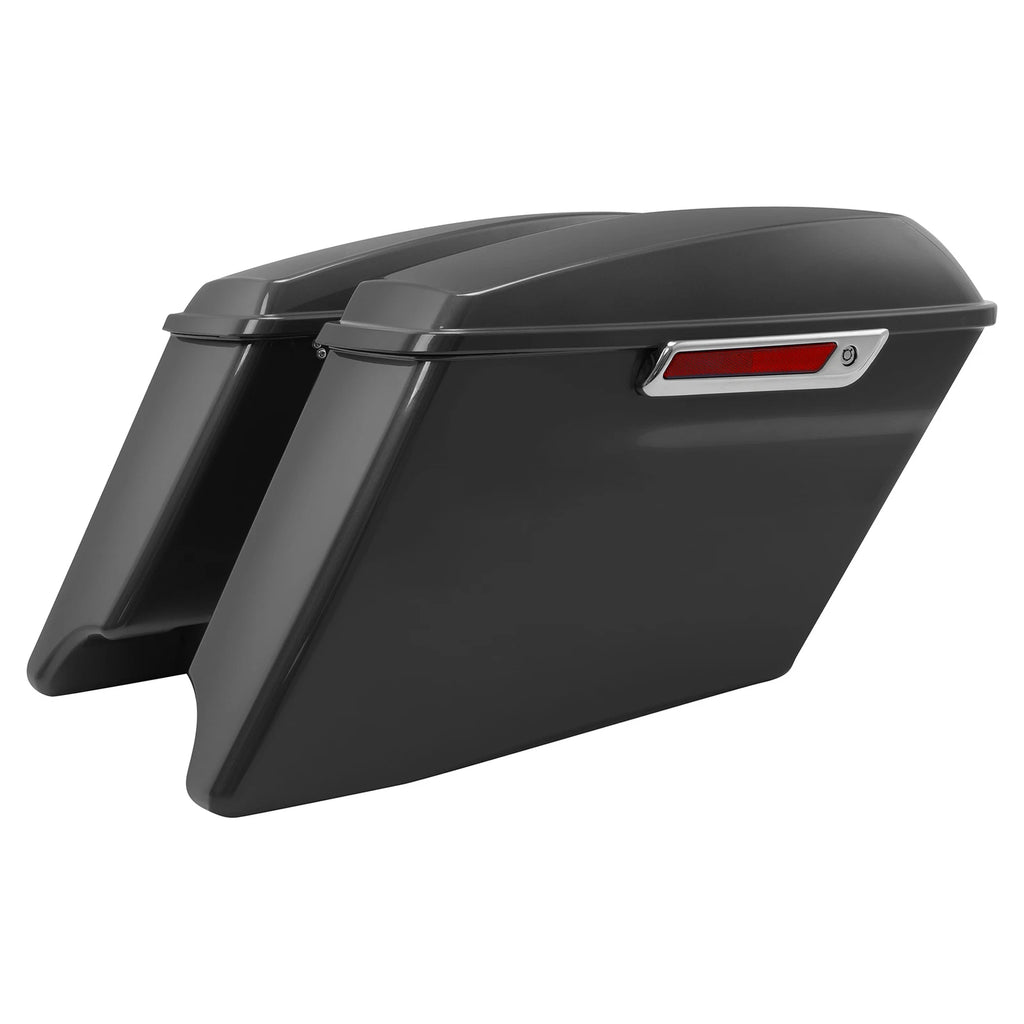 4" Stretched Hard Saddlebags for Harley Touring Electra Glide (2014–2023)