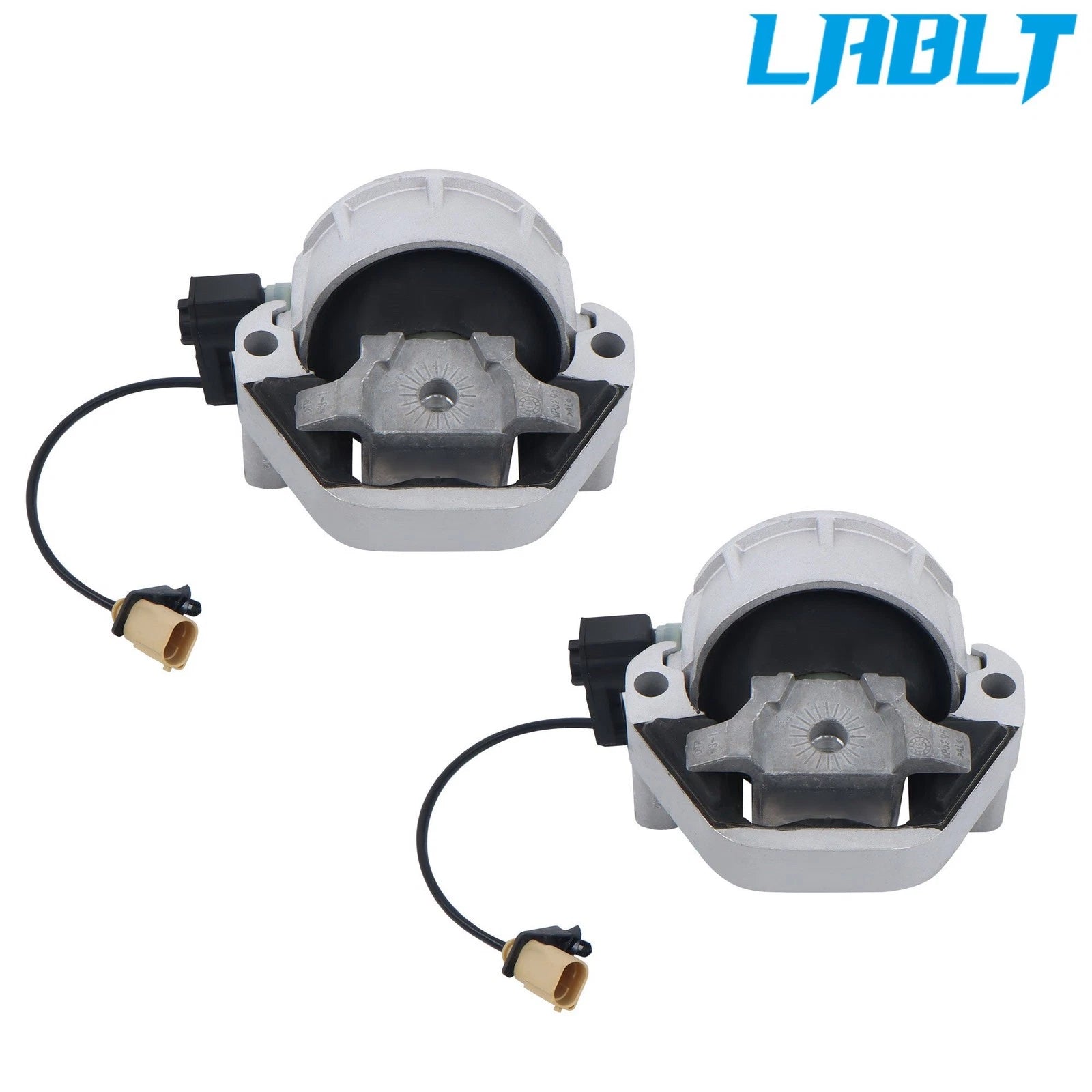 Set of 2 Front Engine Motor Mounts for Audi A6 A7 A8 Quattro (2012–2018)