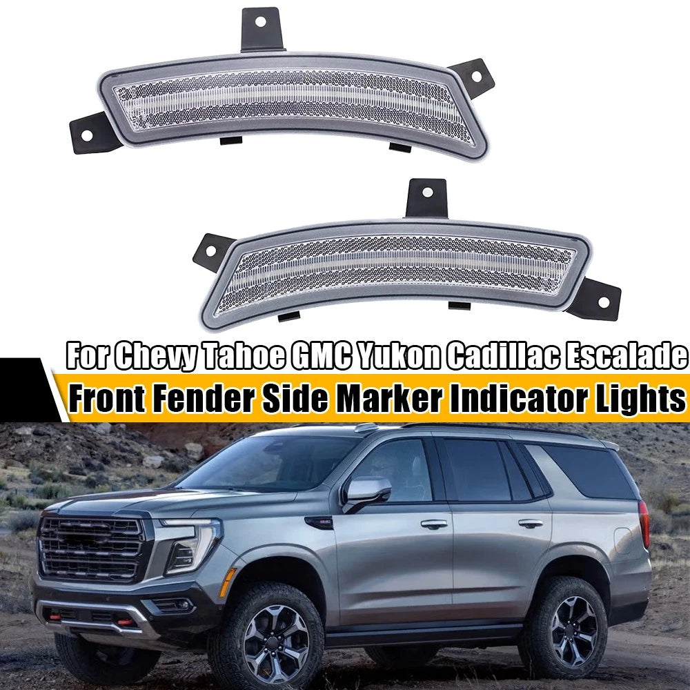 LED Side Marker Light for GMC Yukon, Chevy Tahoe, Cadillac Escalade (2025+)