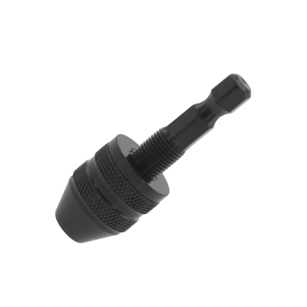 Keyless Hex Handle Drill Chuck for Universal Use (0.33 to 3.6mm)