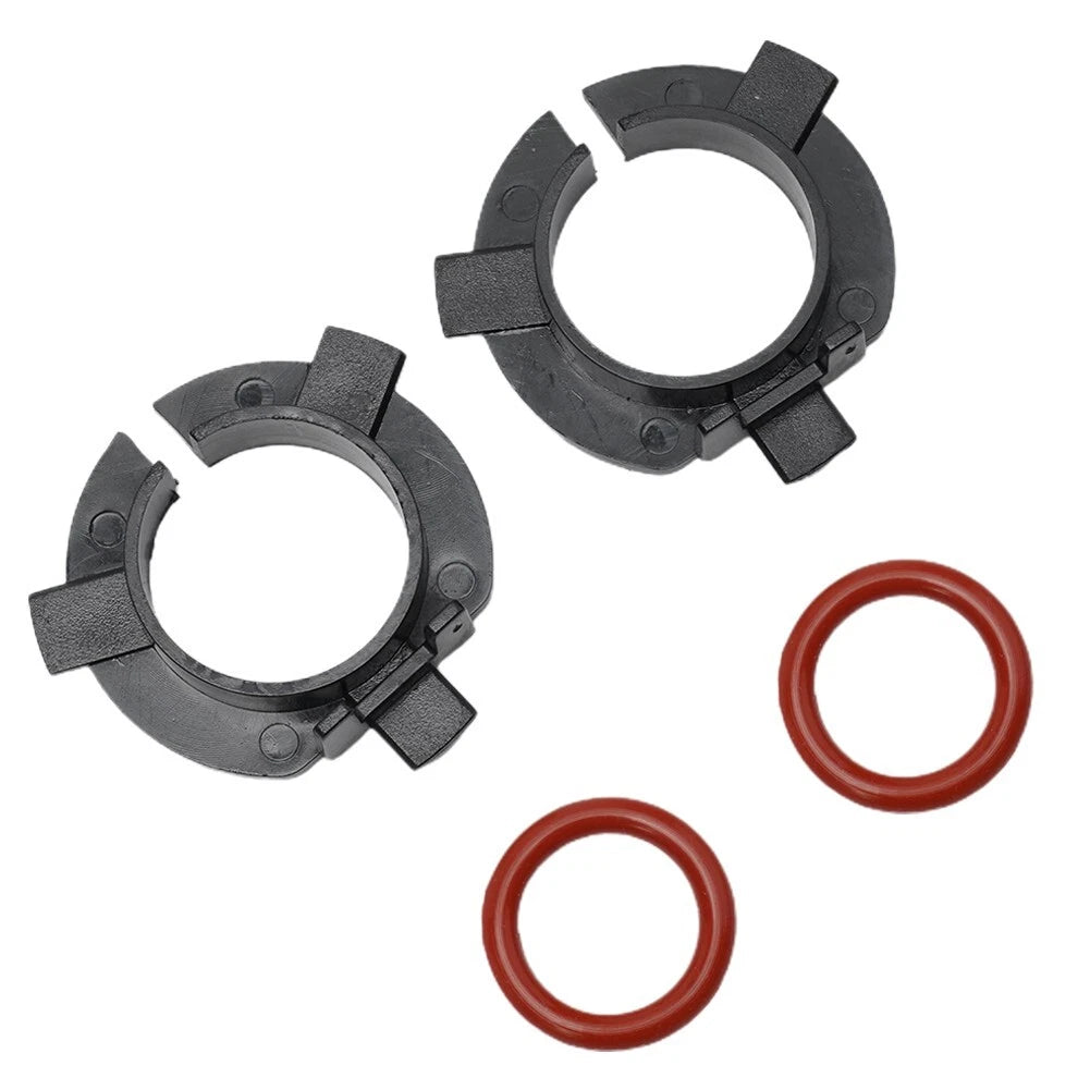 2X H7 LED Headlight Bulb Adapter Holder Socket for Kia