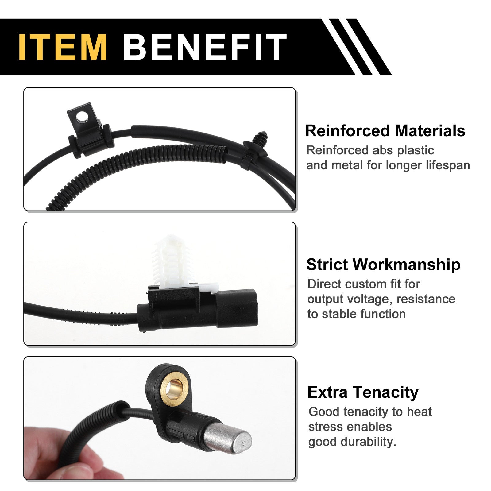 ABS Wheel Speed Sensor Replacement for Ford F-250 F-350 Super Duty (2013–2016)