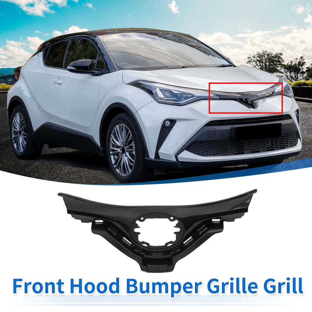 Front Hood Bumper Grille Grill Replacement for Toyota CHR (2018–2019)