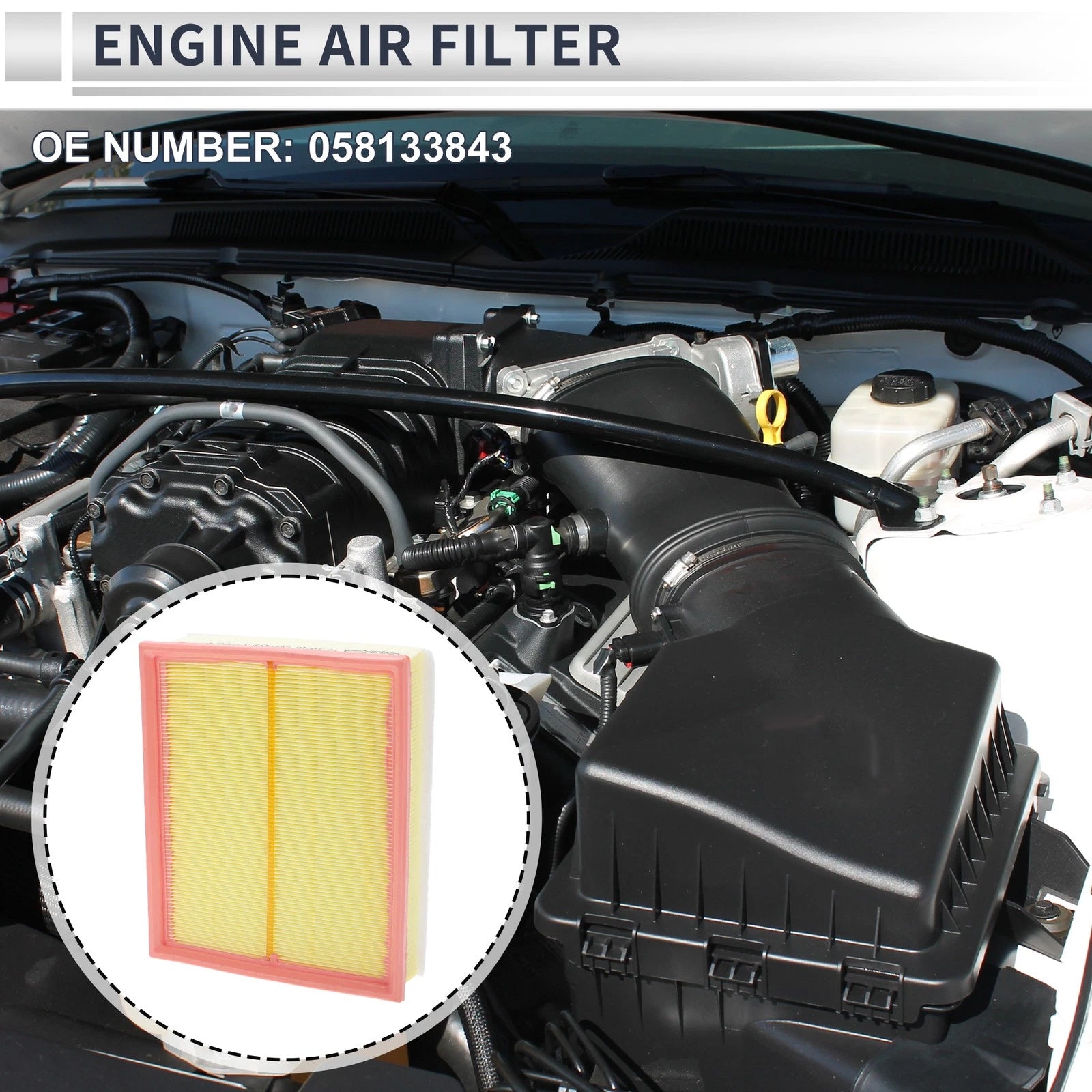 Engine Air Filter Replacement for Volkswagen Passat (1998–2005)