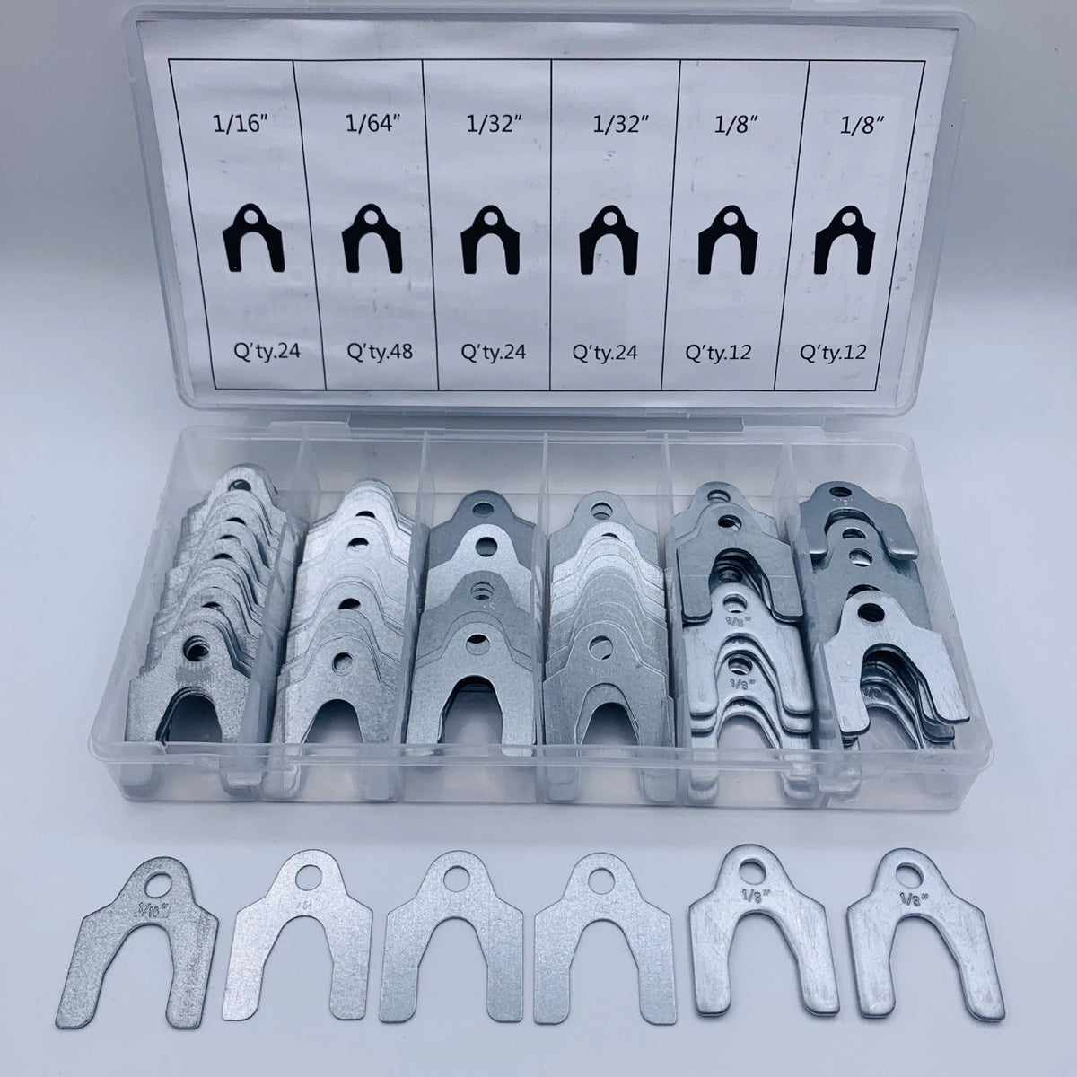 144pcs Steel Gasket Set for Wheel and Body Alignment