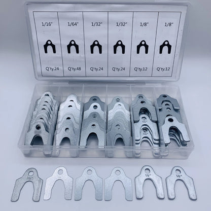 144pcs Steel Gasket Set for Wheel and Body Alignment