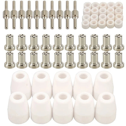 10pcs Plasma Cutter Torch Consumables Kit for