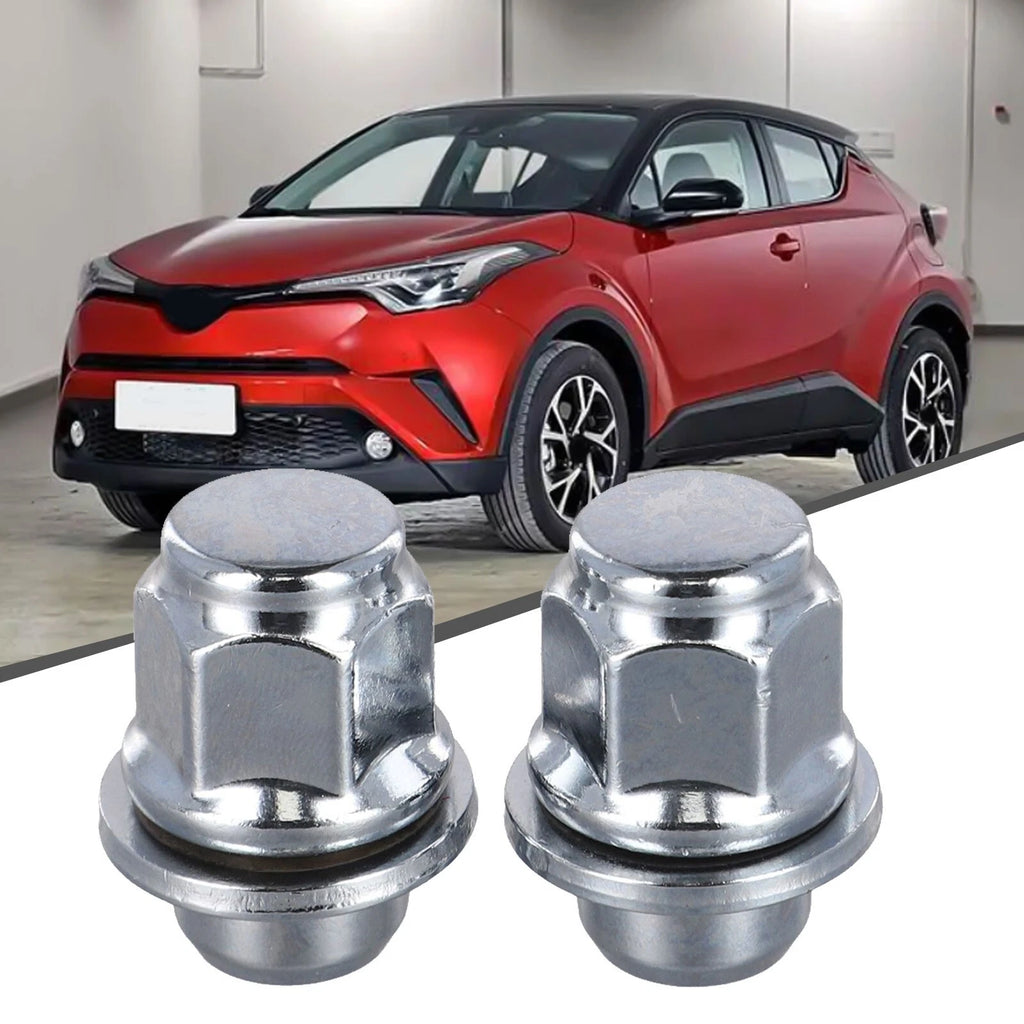 Silver Lug Nuts for Toyota Lexus (Direct Replacement)
