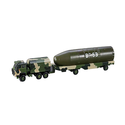 Dongfeng 5B Missile Vehicle Model 1:100 for Military Parade