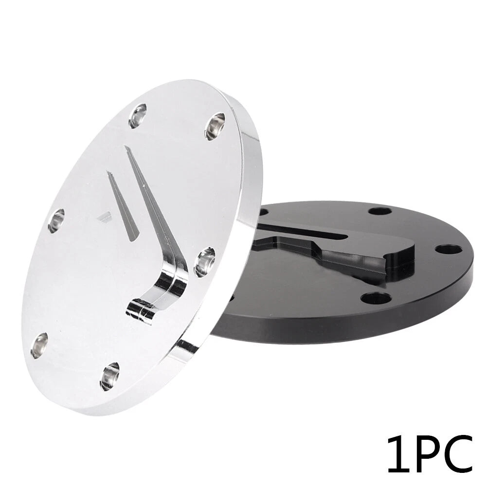 Chrome Black Engine Side Derby Cover for Suzuki Boulevard M109R (2007–2016)