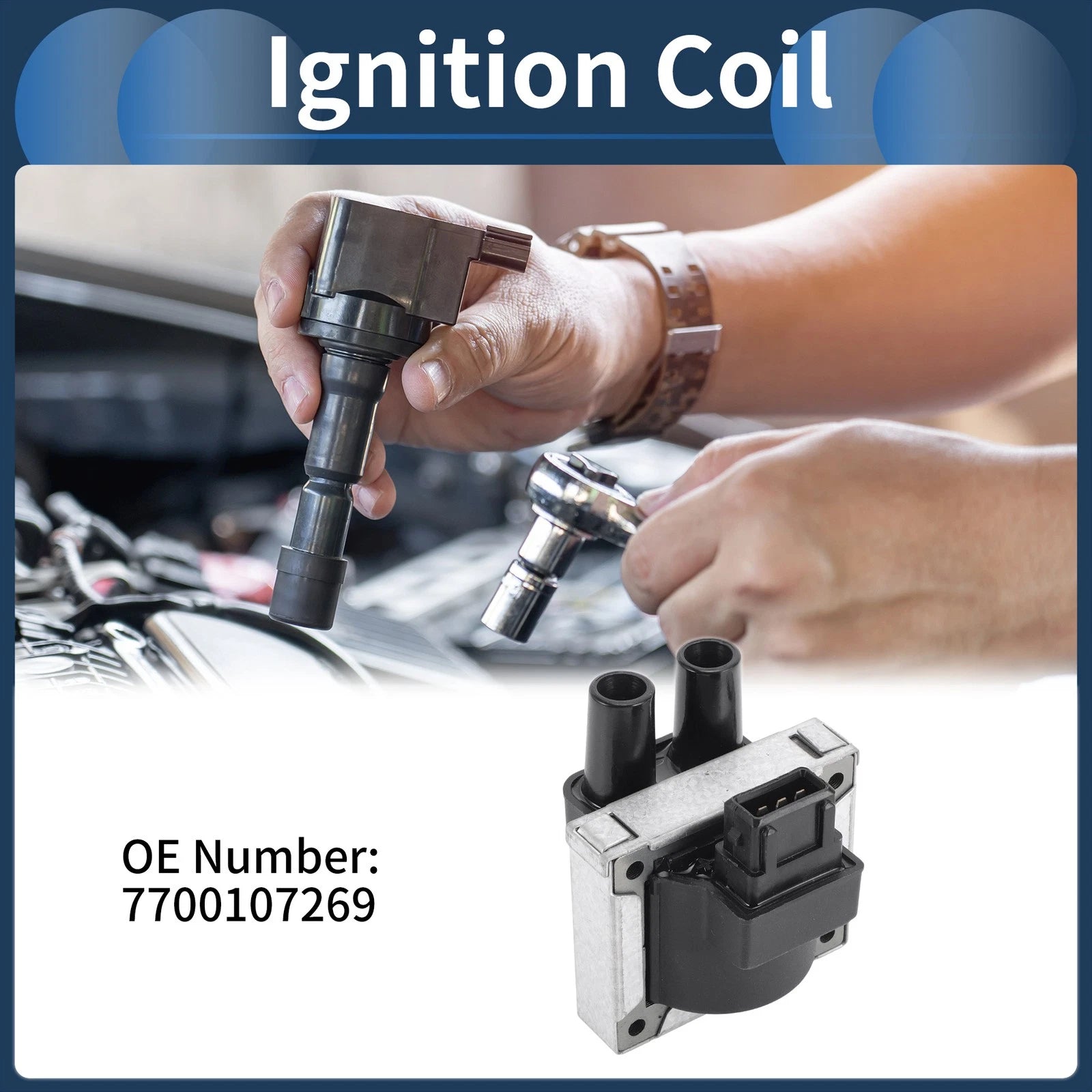 Ignition Coil Pack No.7700107269 for Renault Megane (1998–2003)