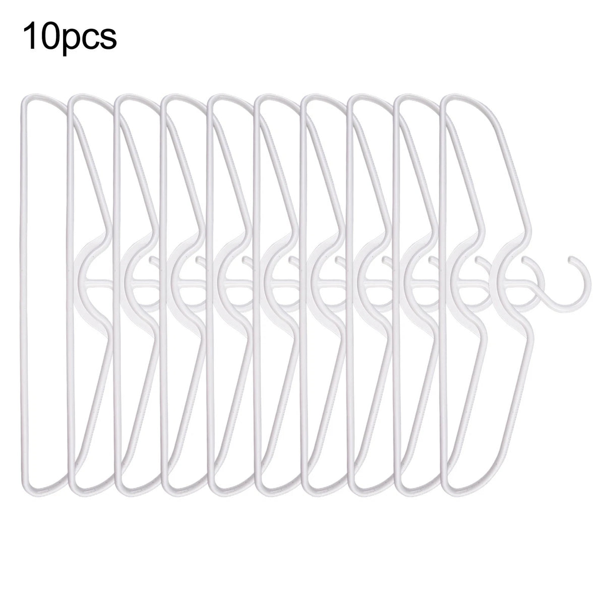Short Neck Hangers for Clothes (Space-saving Design)