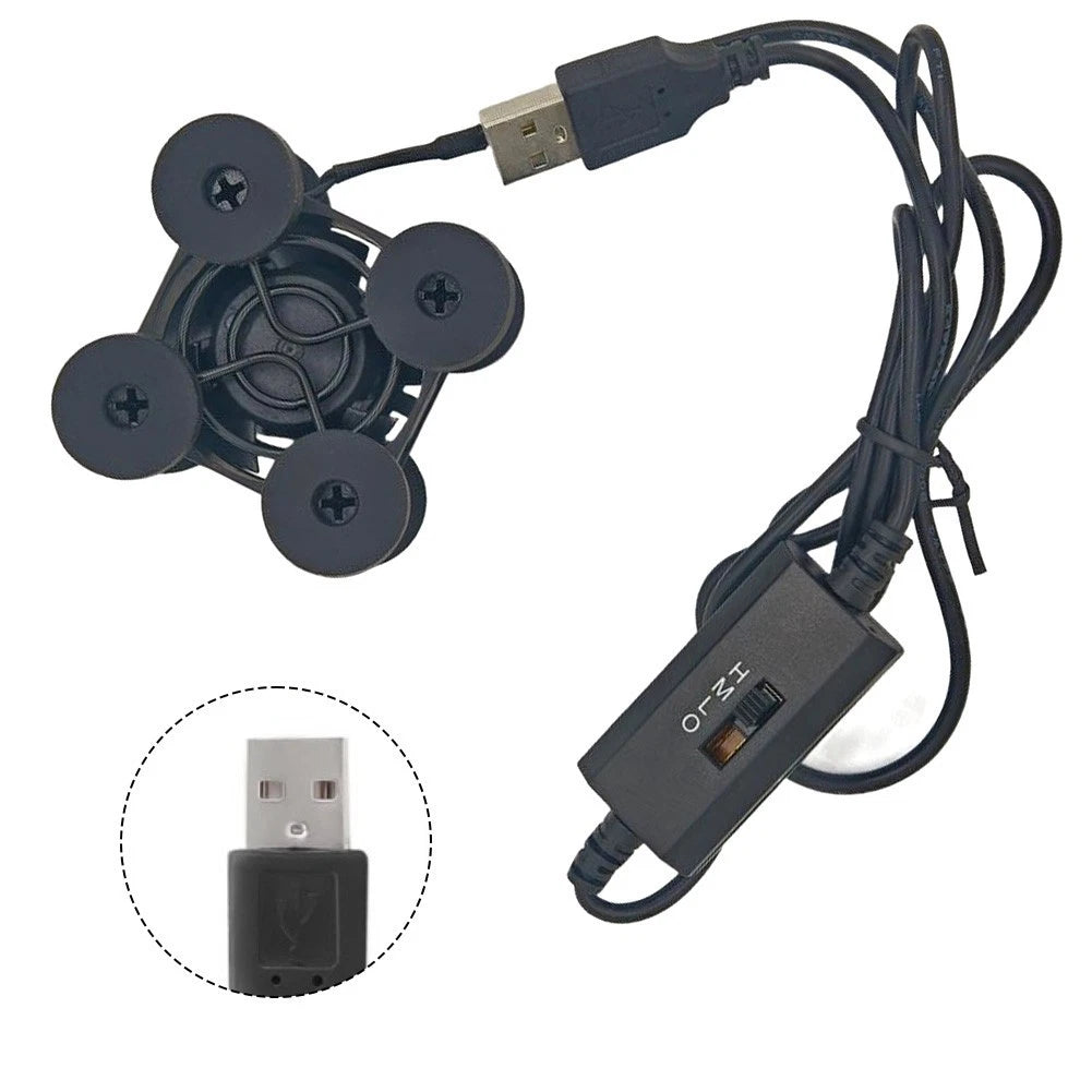 Adjustable USB Fan for Laptops and Small Devices