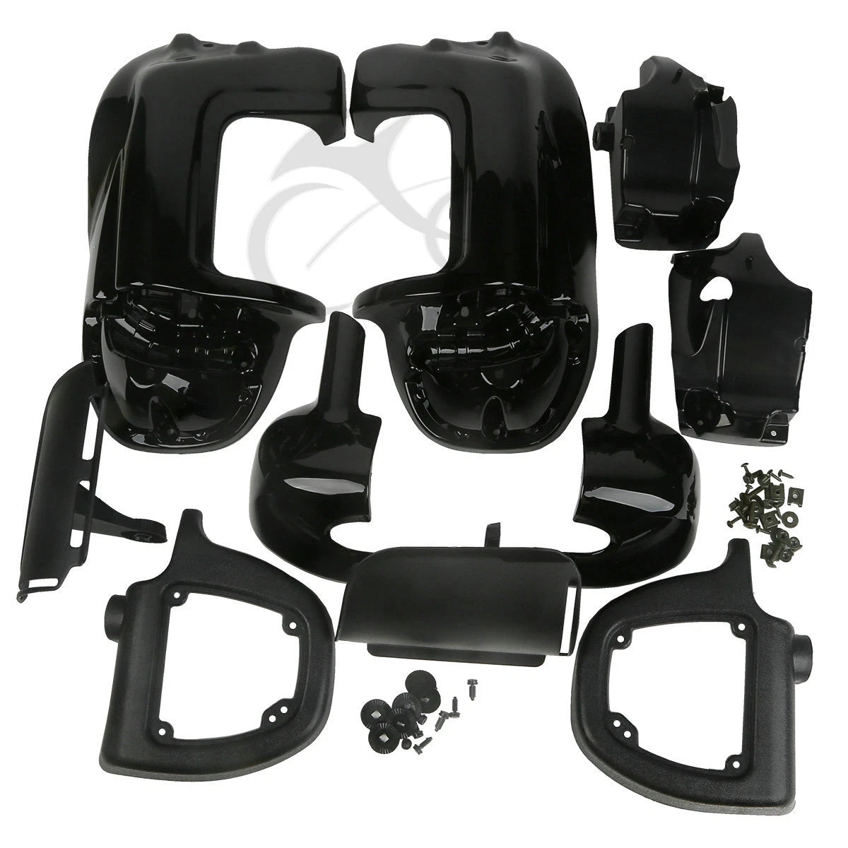 Lower Vented Fairings for Harley Road Electra Glide (1983–2013)