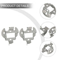 2X H7 HID Headlight Bulb Retainer Clip Adapter for