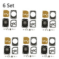 Set of 6 Carburetor Rebuild Kits for Stihl TS410 TS420 ZAMA RB-151