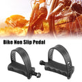 Exercise Bike Pedals Pair with Straps 9/16 Inch Spindle for Cycling