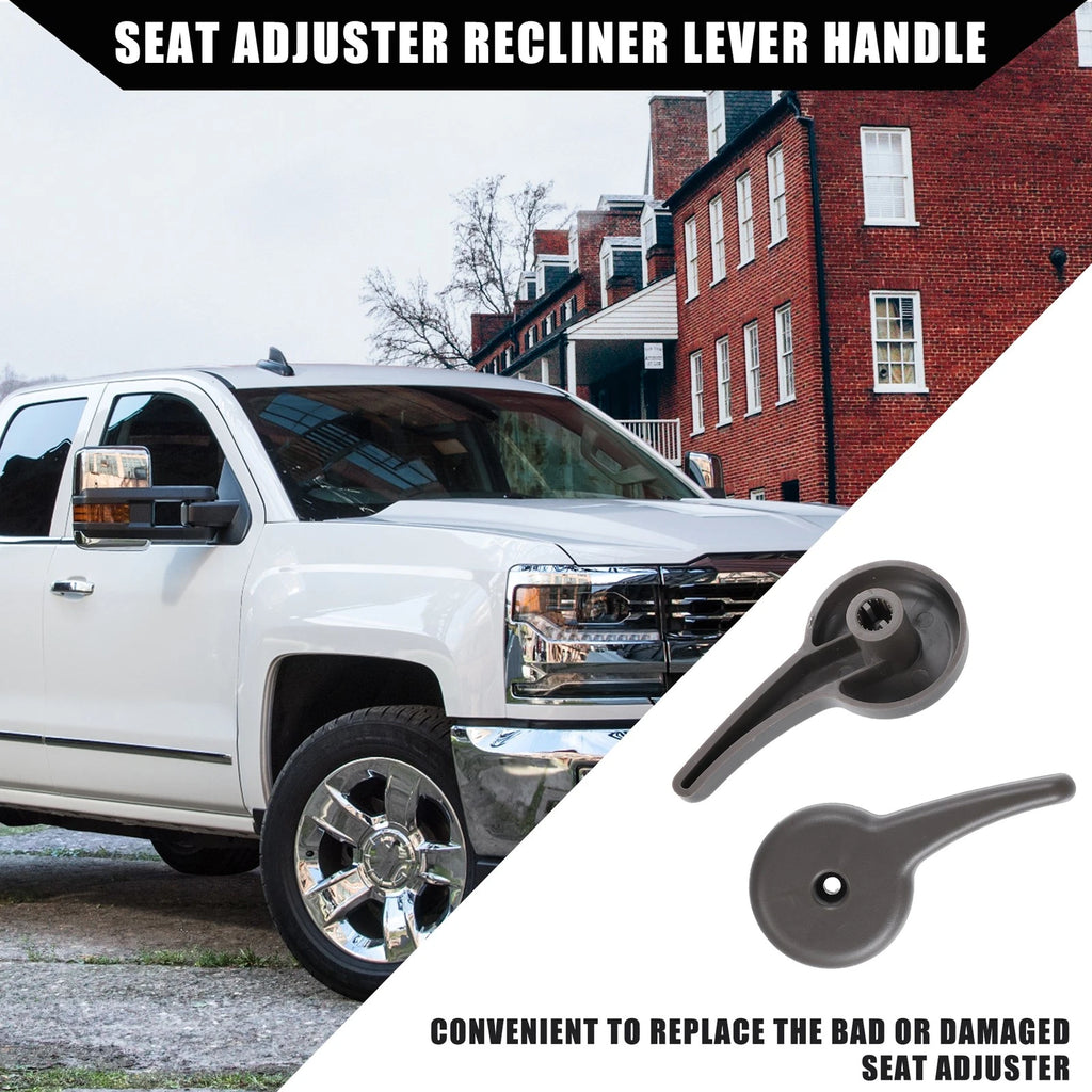 Pair Left Right Seat Recliner Handle Lever Adjust for Chevy Silverado (1999–2013)