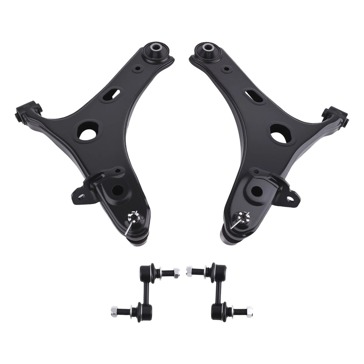 Set of 4 Front Lower Control Arms w/Ball Joints for Subaru Forester (2014–2018)