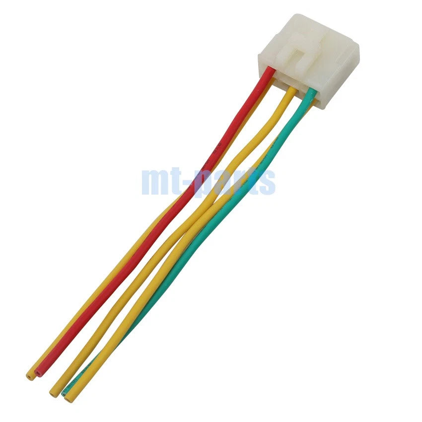 Rectifier Regulator Connector Plug for Yamaha HW125 Xenter/HW151 Xenter (2012–2016)