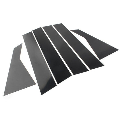 Pillar Posts Door Window Cover Trim for Kia Forte (2019–2024) Black
