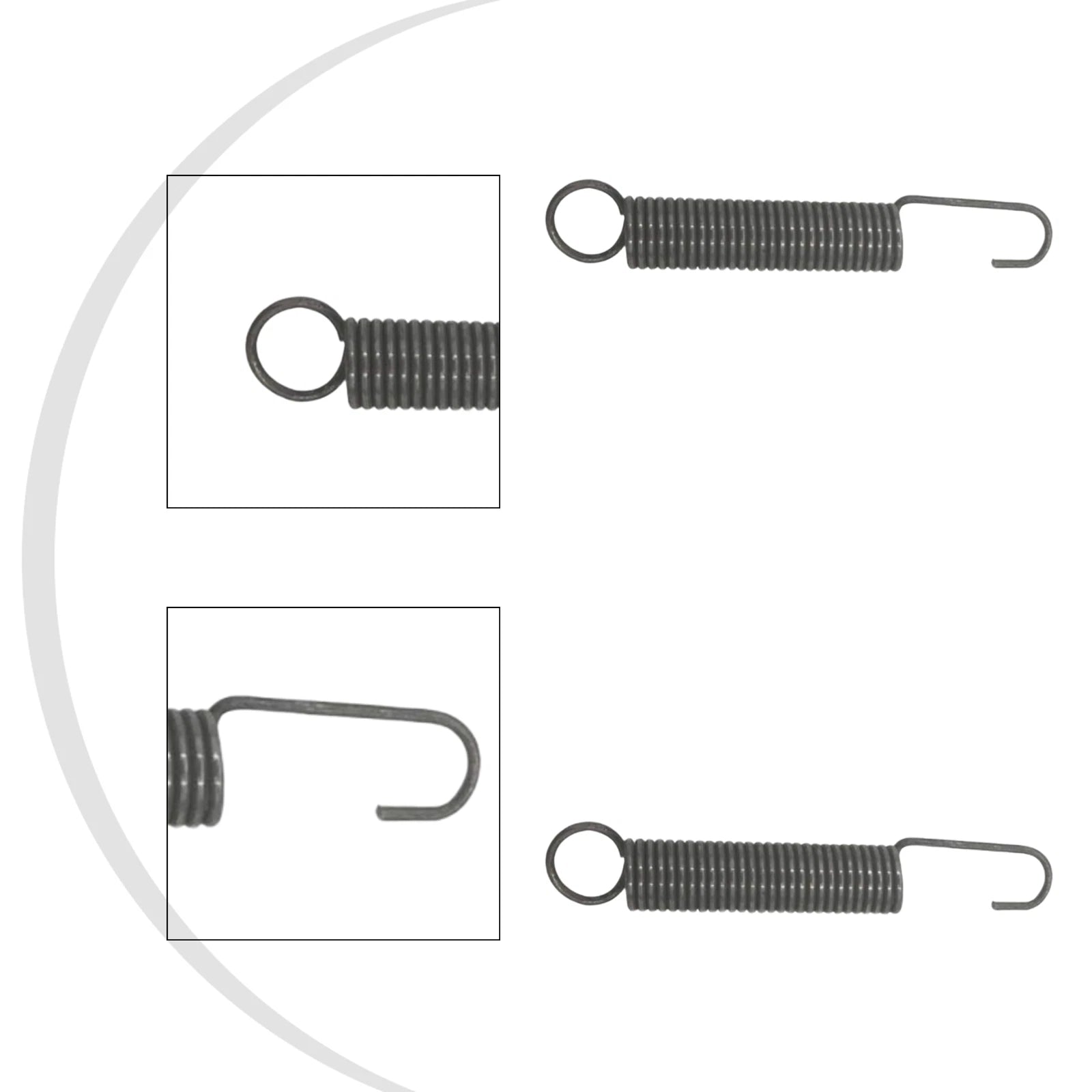 Set of 2 Lawn Mower Deck Replacement Springs for Engine Model 9320710