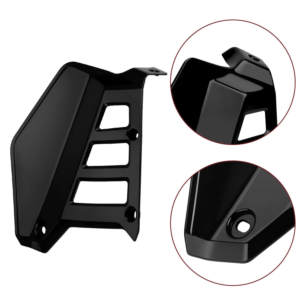 Set of 2 Black Radiator Shrouds for Honda ATC250R (1985–1986)