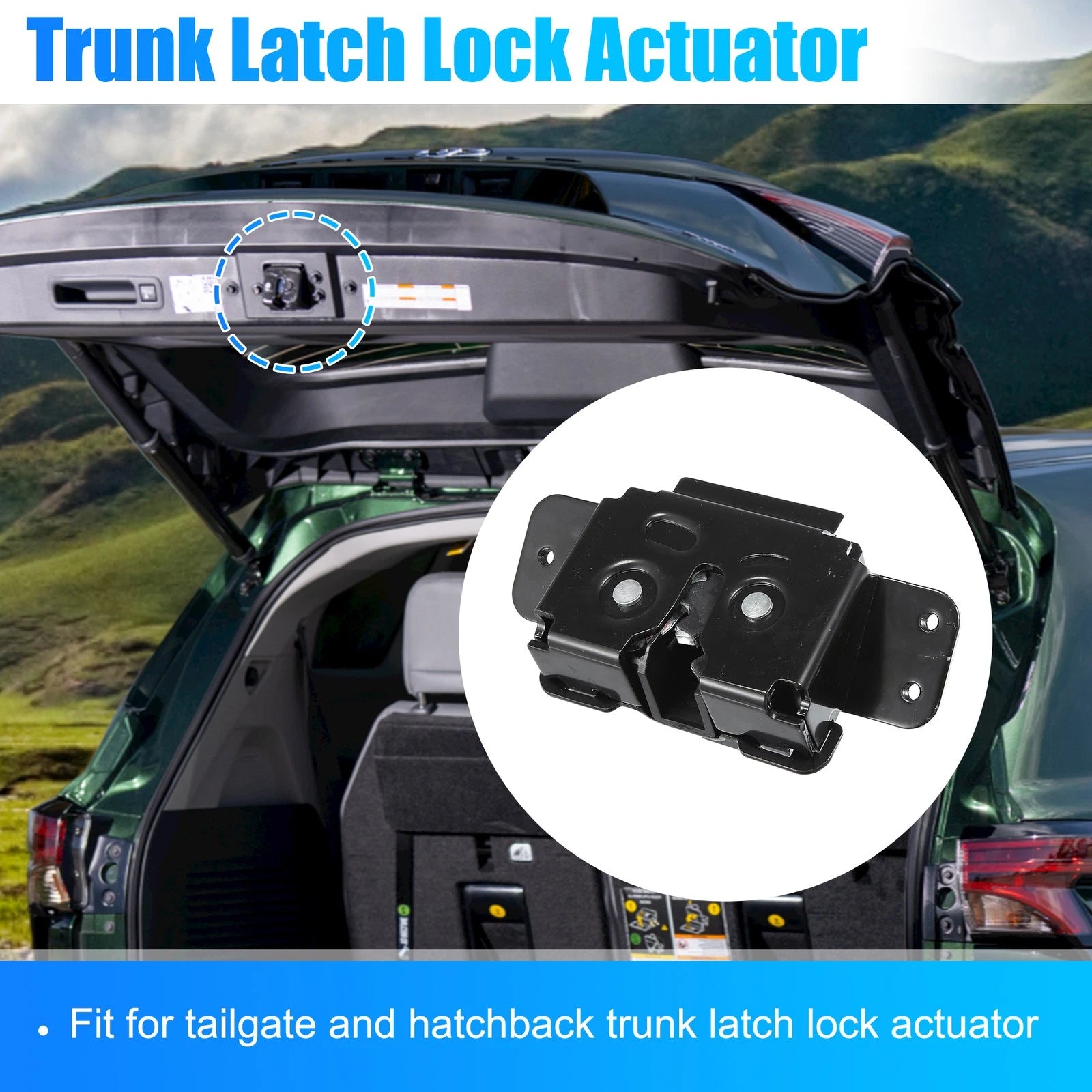 Rear Trunk Tailgate Lock Actuator Replacement for Dodge Durango (2004–2005)