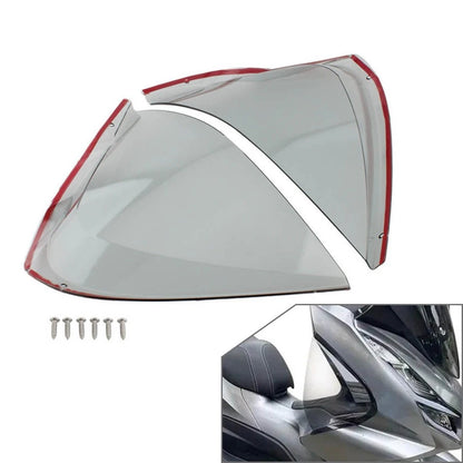Front Leg Guard Windshield for Honda PCX125 PCX150 PCX160 (2021–2024) Gray
