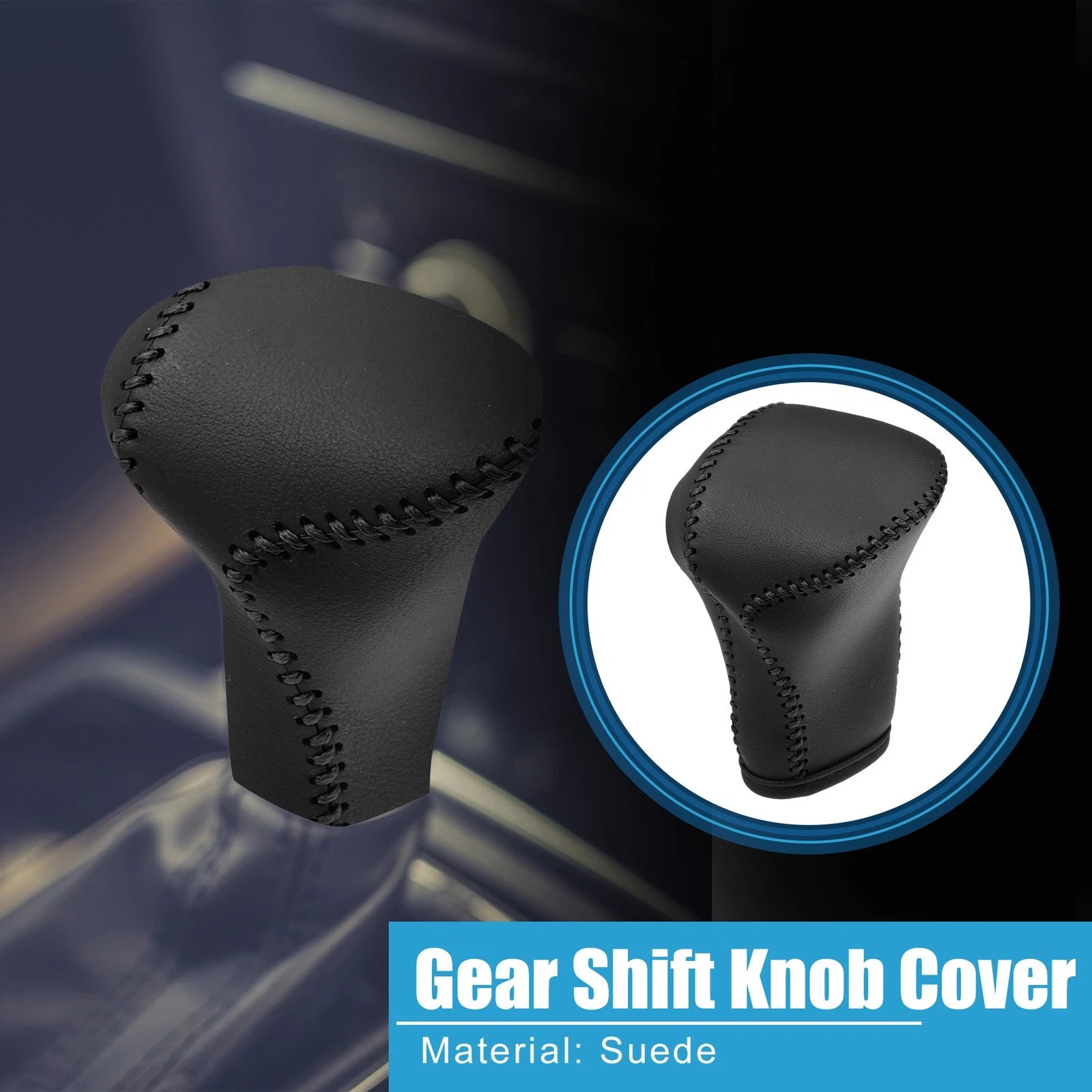 Gear Shift Lever Cover Trim for Audi A4 A6 A7 Q7 Black (2012–2016)